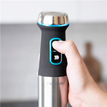 Cecotec | Hand Blender | Power TitanBlack 1200 XL | Hand Blender | 1200 W | Stainless steel