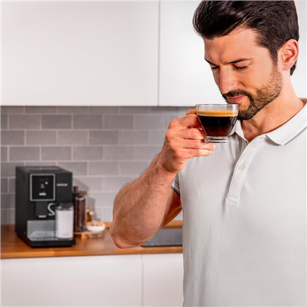 Cecotec Coffee Maker | Cremmaet Compactccino Connected | Pump pressure 19 bar | Built-in milk frothe