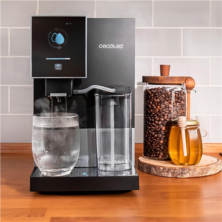 Cecotec Coffee Maker | Cremmaet Compactccino Connected | Pump pressure 19 bar | Built-in milk frothe