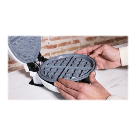 Cecotec Waffle Maker | Fun Gofrestone 3in1 | 700 W | Number of pastry 3 | Waffle/Muffin/Donut | Whit