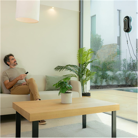 Cecotec Window Cleaning Robot | Conga Windroid 1090 Double Spray Connected | Corded | Black