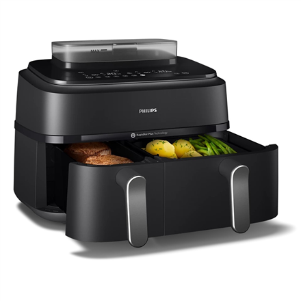 Philips | Dual Basket Airfryer | NA551/00 5000 Series | Power 2750 W | Capacity 9 L | RapidAir Plus 