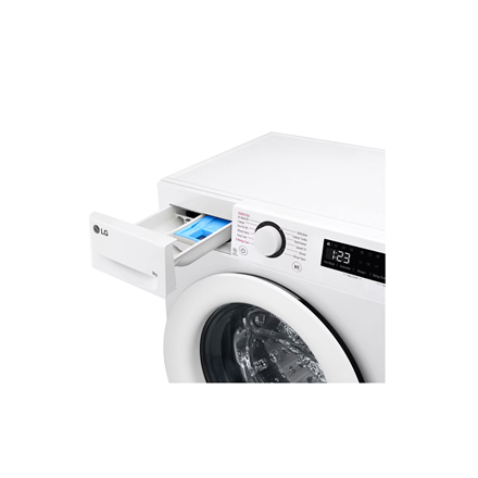LG Washing Machine | F2WR509SWW | Energy efficiency class A | Front loading | Washing capacity 9 kg 