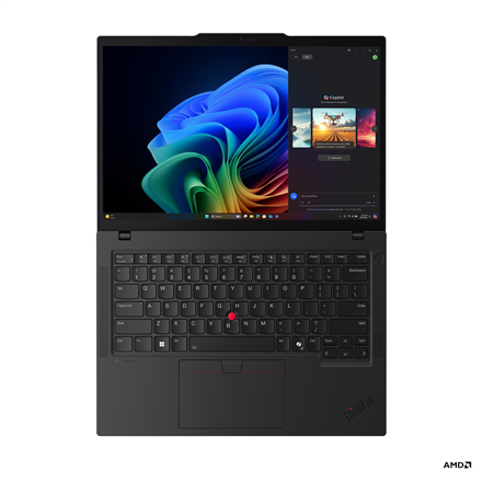 Lenovo ThinkPad T14 G6 AMD | Black | 14 " | IPS | WUXGA | 1920 x 1200 pixels | Anti-glare | AMD Ryze