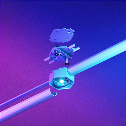 Nanoleaf Smart Multicolor Permanent Outdoor Lights Smarter Kit