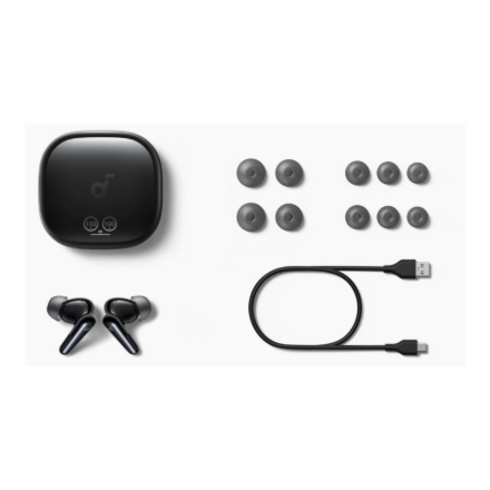 Anker Soundcore Wireless Earbuds | Liberty 4 Pro | Built-in microphone | Bluetooth | ANC | Black