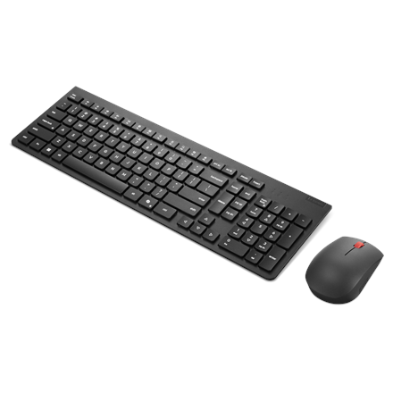 Lenovo Essential | Keyboard and Mouse Combo | Wireless | Russian/Cyrillic | Black | 2.4 GHz