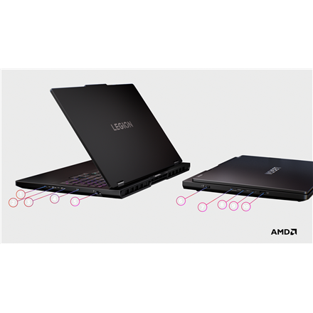 Lenovo Legion Pro 5 16AFR10 | Eclipse Black | 16 " | OLED | WQXGA | 2560 x 1600 pixels | AMD Ryzen 9