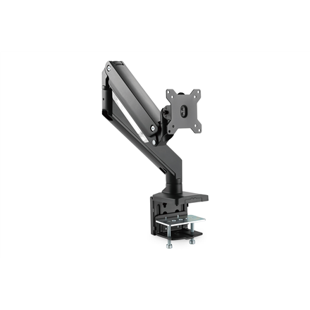 Digitus Desk Mount | Universal Single Monitor Mount with Gas Spring and Clamp Mount | Adjustable Hei