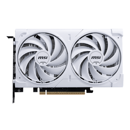 MSI GeForce RTX 5060 8G VENTUS 2X OC WHITE | NVIDIA | 8 GB | GeForce RTX 5060 | GDDR7 | HDMI ports q