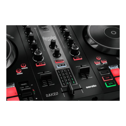 Hercules | DJ controller | DJ Essentials Kit | Speakers | USB connectivity