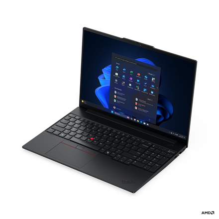 Lenovo ThinkPad E16 G3 AMD | Black | 16 " | IPS | WUXGA | 1920 x 1200 pixels | Anti-glare | AMD Ryze