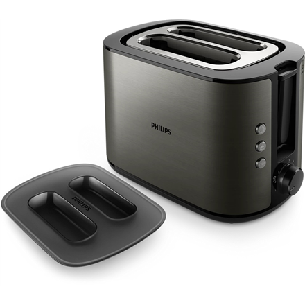 Philips Toaster | HD2651/80 Viva Collection | Power 1050 W | Number of slots 2 | Housing material Me