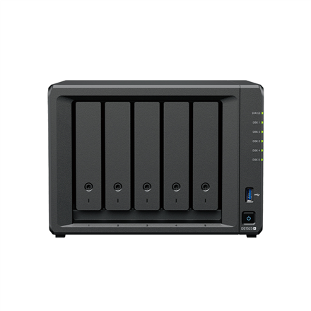 Synology DiskStation | DS1525+ | AMD Ryzen | V1500B | 8 GB | DDR4 | Black