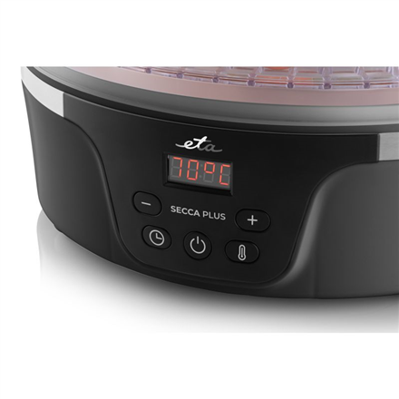 ETA | Food Dryer | Power 380 W | Number of trays 8 | Integrated timer | Black