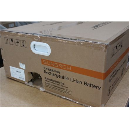 SALE OUT.  | SUNGROW ESS SBR 3.2kWh Battery module SMR032 V114 LiFePo4 HV | ASA00460 | DAMAGED PACKA