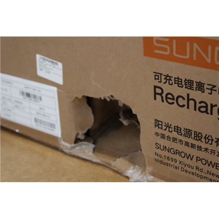 SALE OUT.  | SUNGROW ESS SBR 3.2kWh Battery module SMR032 V114 LiFePo4 HV | ASA00460 | DAMAGED PACKA