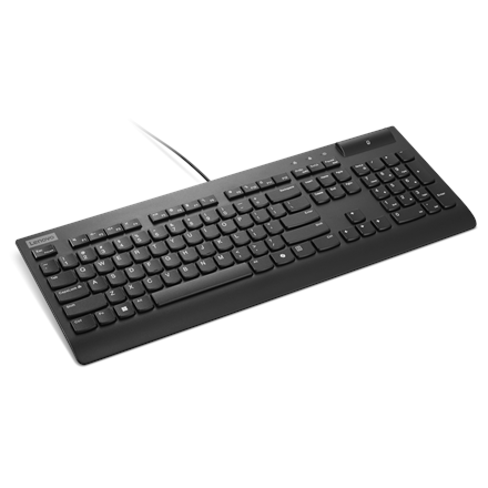 Lenovo Smartcard II | Keyboard | Wired | Estonian | Black | USB-A | Plunger type switch