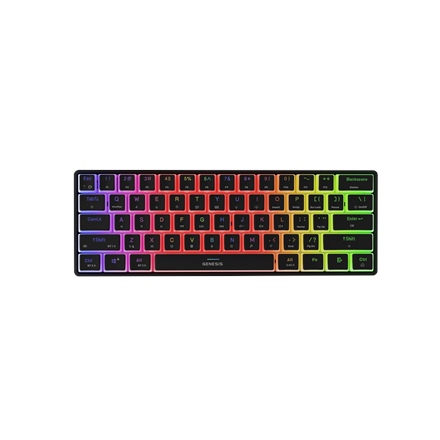 Genesis | THOR 660 G2 | Gaming keyboard | Wireless/Wired | US | Black | 2.4 GHz