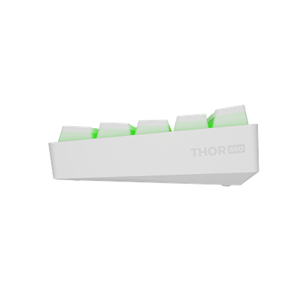 Genesis | THOR 660 G2 | Gaming keyboard | Wireless/Wired | US | White | 2.4 GHz