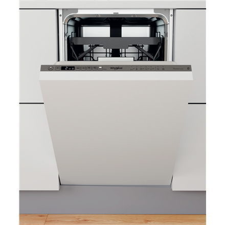 Whirlpool Dishwasher | WSIO 3T223 PCE X | Built-in | Width 45 cm | Number of place settings 10 | Num