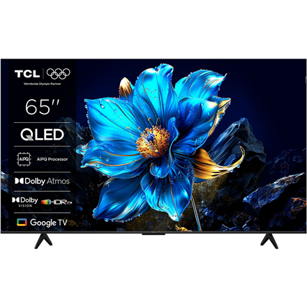 TCL 4K QLED TV | 65T69C | 65 | Smart TV | Google TV | UHD | Black