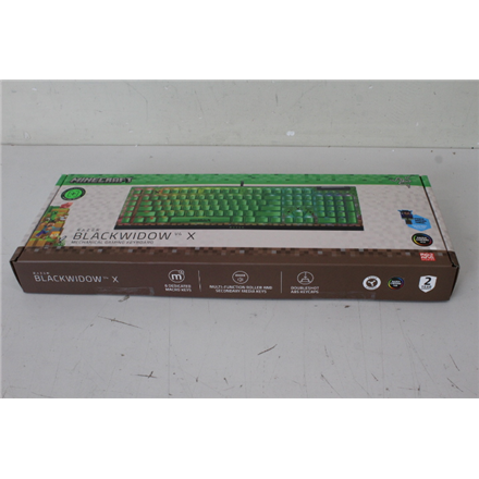 SALE OUT. Razer BlackWidow V4 X (Green Switch) - Minecraft Ed. - US Layout | Razer BlackWidow V4 X |
