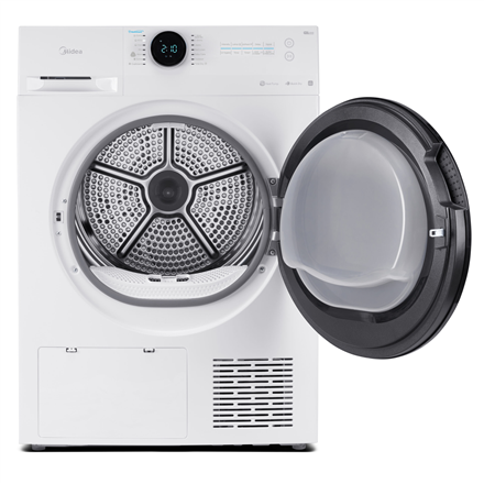 Midea | Dryer Machine | MD200H80BW/W-HR | Energy efficiency class C | Front loading | 8 kg | LED | D