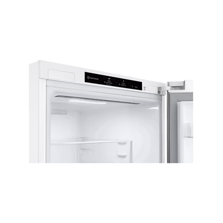 LG Refrigerator | GBV21L0ESW | Energy efficiency class E | Free standing | Combi | Height 186 cm | N