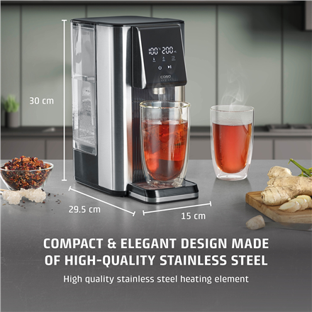 Caso Turbo hot water dispenser | HW 620 | Water Dispenser | 2600 W | 2.5 L | Plastic/Stainless Steel