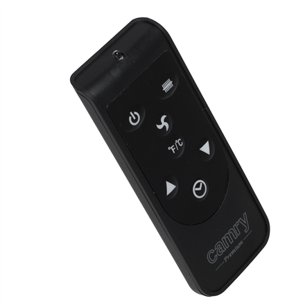 Camry Fan Heater with Remote Control | CR 7739 | Convection Heater | 2000 W | Number of power levels
