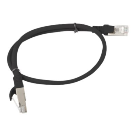 Lanberg | Patchcord CAT.5E UTP | PCU5-10CC-0050-BK | 0.5 m | Black