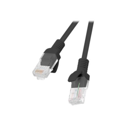 Lanberg | Patch cable - CAT 5e | RJ-45 - male | RJ-45 - male | 1.5 m | Black | Black
