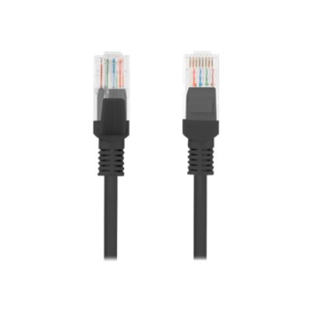 Lanberg | Patchcord CAT.5E UTP | PCU5-10CC-1000-BK | 10 m | Black
