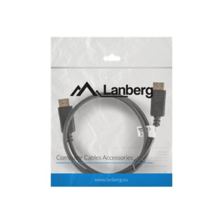 Lanberg DisplayPort Cable 19 Pin V1.2 4K
