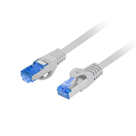 Lanberg | Patch cable - CAT 6a | RJ-45 - male | RJ-45 - male | RJ-45 | 2 m | Grey | RAL 7035