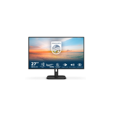 Philips | 27E1N1200A/00 | 27 " | IPS | FHD | 16:9 | 120 Hz | 4 ms | 1920 x 1080 pixels | 300 cd/m² |