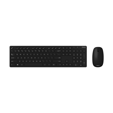 Asus W5000 | Keyboard and Mouse Set | Wireless | Russian | Black | RF 2.4GHz