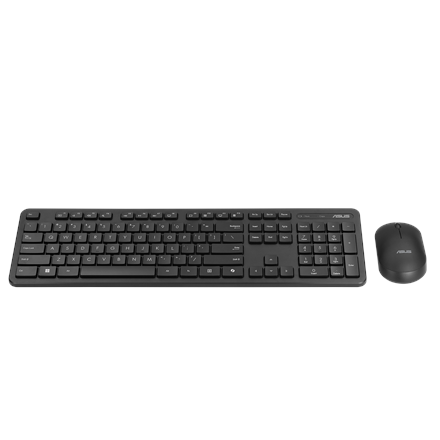 Asus CW100 | Keyboard and Mouse Set | Wireless | Estonian | Black | RF 2.4GHz