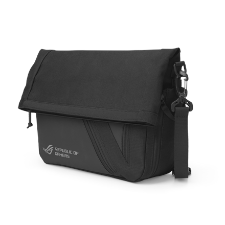 Asus ROG Archer Messenger BC2000 | Fits up to size 14 " | Bag | Black/Gray | Shoulder strap | Waterp