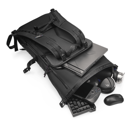Asus ROG BP3801 | Fits up to size 18 " | Backpack | Black | Shoulder strap | Waterproof