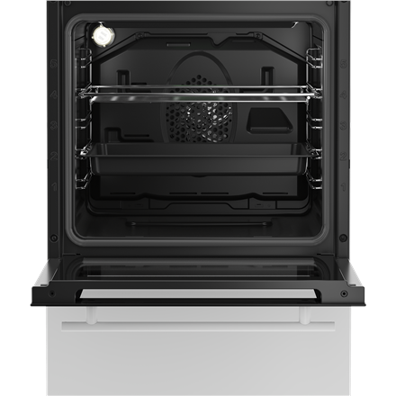 BEKO Cooker | FSM51339DWDS | Hob type Gas | Oven type Electric | White | Width 50 cm | Grilling | LE