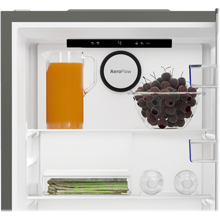 BEKO Refrigerator | B5RCNA405HXBR1 | Energy efficiency class D | Free standing | Combi | Height 203.