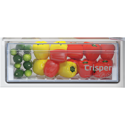 BEKO Refrigerator | BCHA275K41SN | Energy efficiency class E | Built-in | Combi | Height 177.5 cm | 