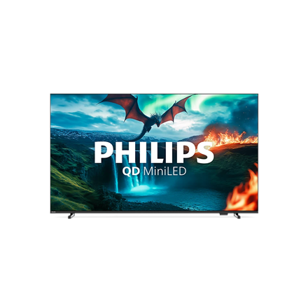 Philips QD MiniLED 4K TV | 75MLED820/12 | 75 | Smart TV | TITAN OS | UHD | Black