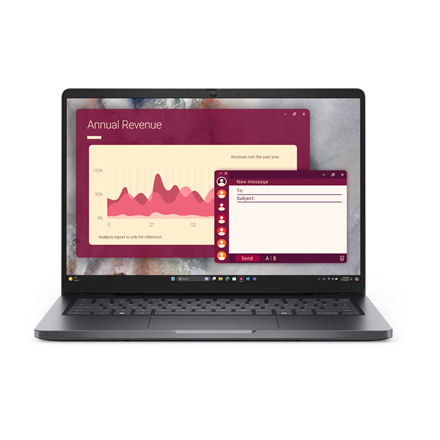 Dell Pro 14 PC14250 | Magnetite | 14 " | FHD+ | Anti-glare | Intel Core 5 | 120U | 16 GB | DDR5 | So