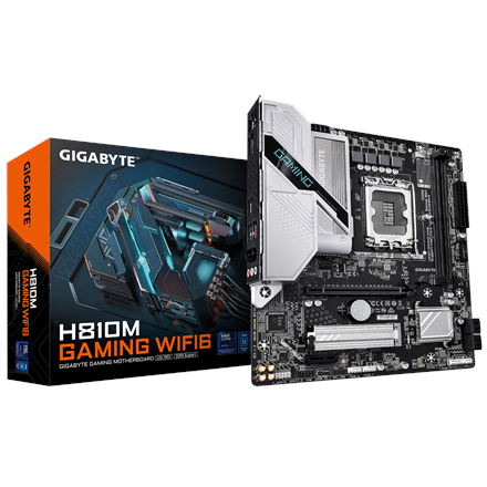 Gigabyte H810M GAMING WIFI6 | Processor family Intel | Processor socket LGA1851 | DDR5 | Supported h