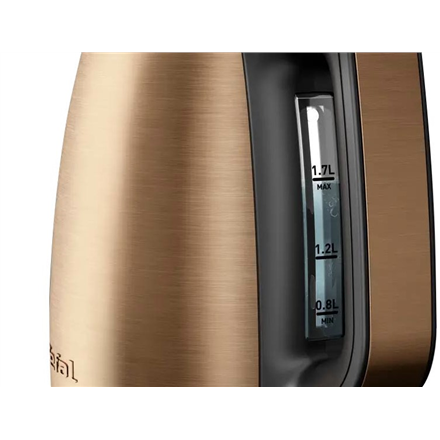 TEFAL Coppertinto Kettle | KI280G10 | Electric | 2400 W | 1.7 L | Stainless steel | 360° rotational 