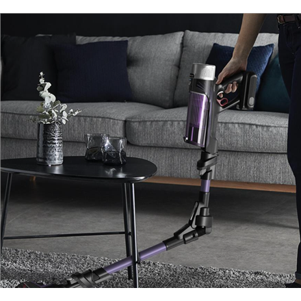 TEFAL Vacuum Cleaner | TY2039WO X-force Flex | Cordless operating | 250 W | Black/Purple