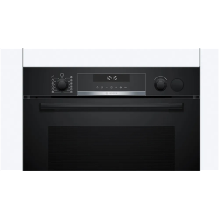 Bosch Oven | HRG578BB7 | 71 L | Electric | Pyrolysis | Knobs | Steam function | Height 59.5 cm | Wid